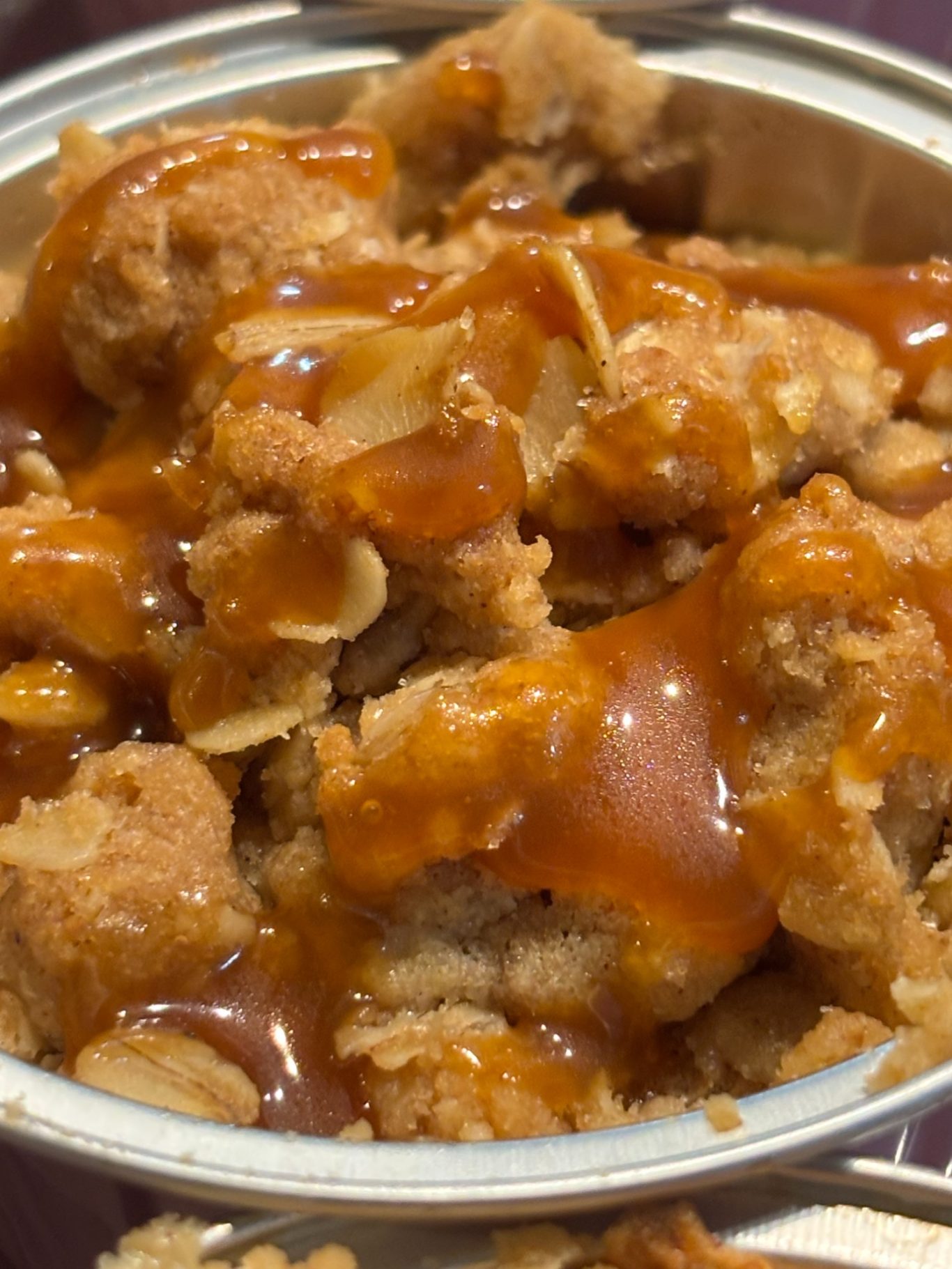 Caramel Apple Crisp